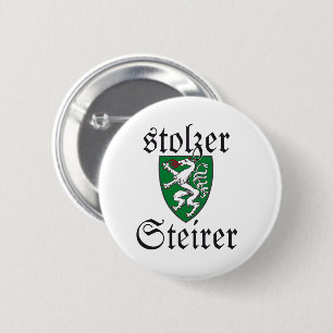 Steiermark Österreich Stolzer Steirer Wappen Button