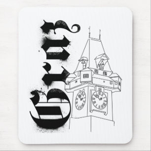 Steiermark Österreich Vintage Graz Mousepad