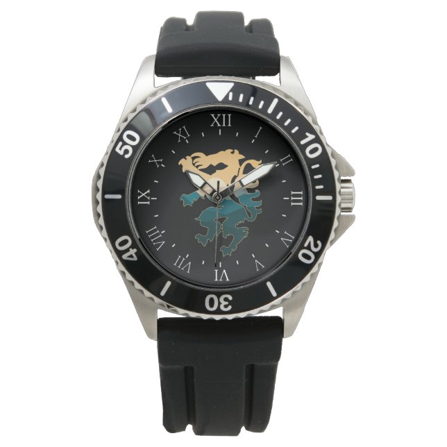 Steiermark Panther Sonnenaufgang Österreich  Armbanduhr (Vorderseite)