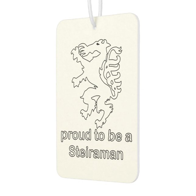 Steiermark Proud Steiraman Panther Autolufterfrischer (Links)