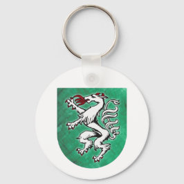 Steiermark Wappen Panther Aquarell Österreich Schlüsselanhänger