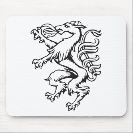 Steiermark Wappen Panther Lineart Österreich Mousepad