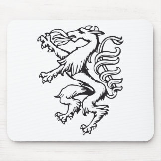Steiermark Wappen Panther Lineart Österreich Mousepad