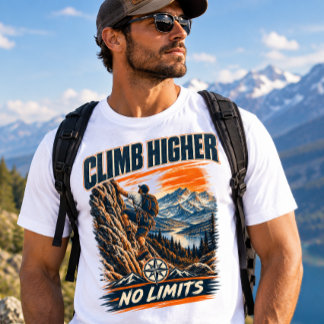 STEIGE HÖHER – Bergsteigen ohne Grenzen Tri-Blend Shirt
