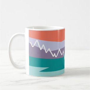Steigen in 感 恩 (Dankbarkeit) Tasse