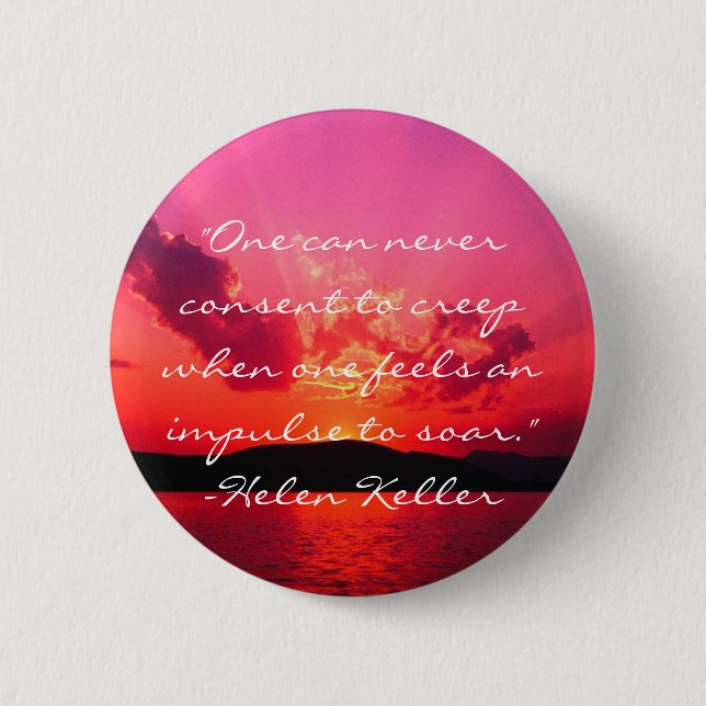 Steigen Knopf an Button (Vorderseite)