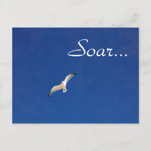 steigen postkarte