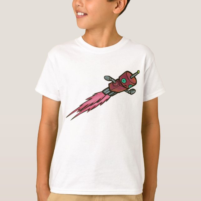 Steigen Sie auf! Rocket zwei T-Shirt (Vorderseite)