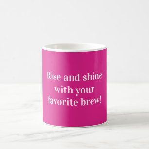 Steigen Sie auf und glänzen Sie mit Ihrer Liebling Kaffeetasse