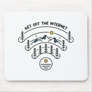 Steigen Sie aus dem Internet 3 Mousepad
