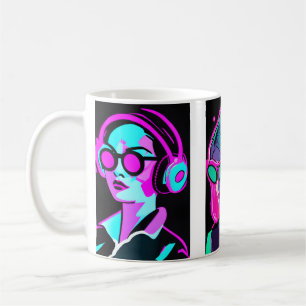 Steigen Sie ein in Ihren Groove   Psychedelische K Kaffeetasse