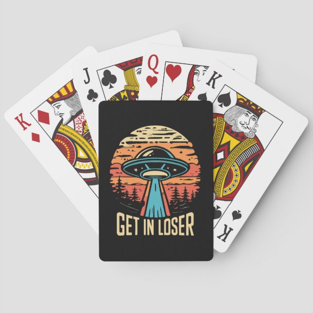 Steigen Sie ein Spielkarten (Rückseite)