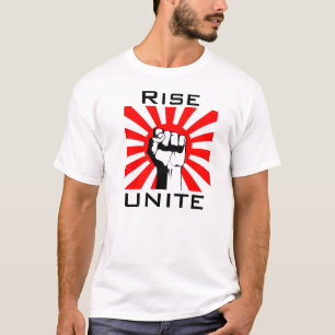 Steigen Sie u. vereinigen Sie für Japan T-Shirt