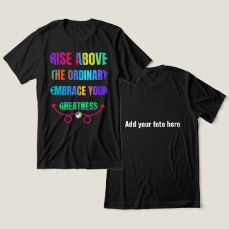 Steigen Sie über der normalen Embrase Ihrer Größe Tri-Blend Shirt
