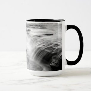 Steigende Flut am Strand Tasse