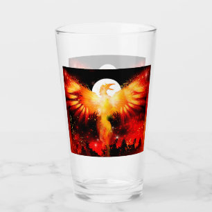 Steigende Gass Trommel Phoenix Glas