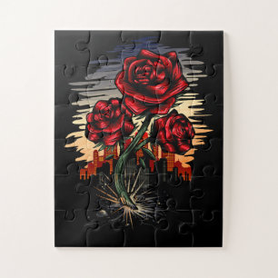 Steigende Rose