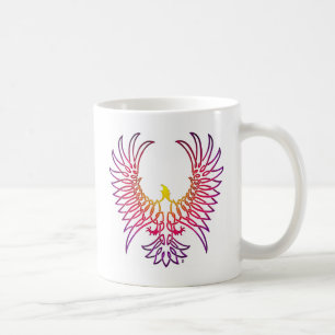 steigender Adler, sunglow Kaffeetasse