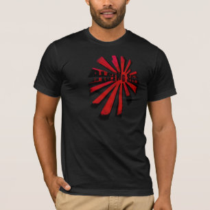Steigender Sun-Pop T-Shirt