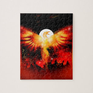 Steigendes Puzzlespiel Phoenix
