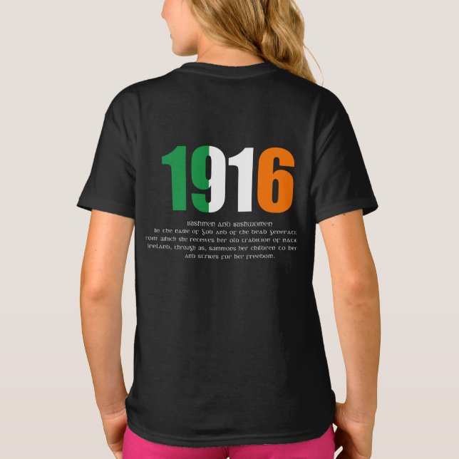 Steigenund Proklamations-Gedenken Ostern 1916 Hoodie (Rückseite)