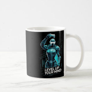 Steigere deinen Geist Ai Gamer Kaffeetasse