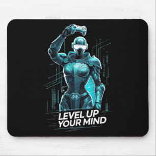 Steigere deinen Geist Ai Gamer Mousepad