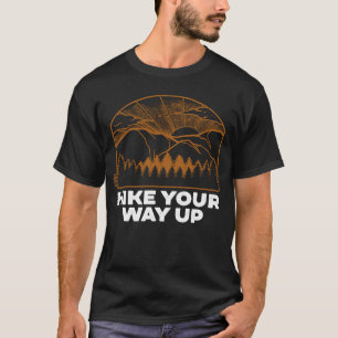 Steigern Sie Ihren Weg zu Motivierend Zitaten Wand T-Shirt