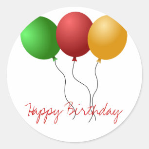 steigt Aufkleber im Ballon auf