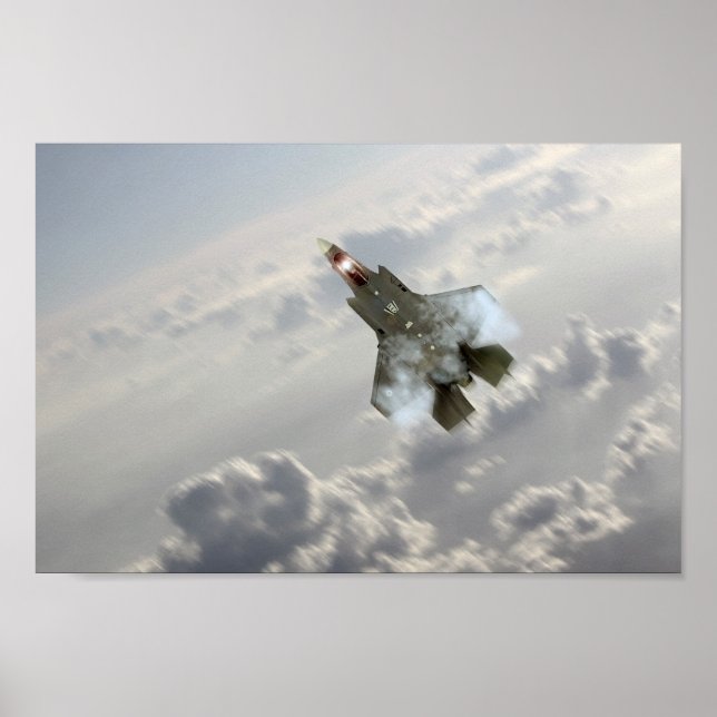 Steigung F35 Poster (Vorne)