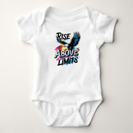 Steigung über den Grenzwerten | Bold Eagle Motivie Baby Strampler