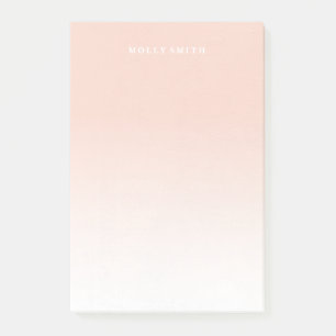 Steigungs-(groß) - Aprikose Post-it Klebezettel