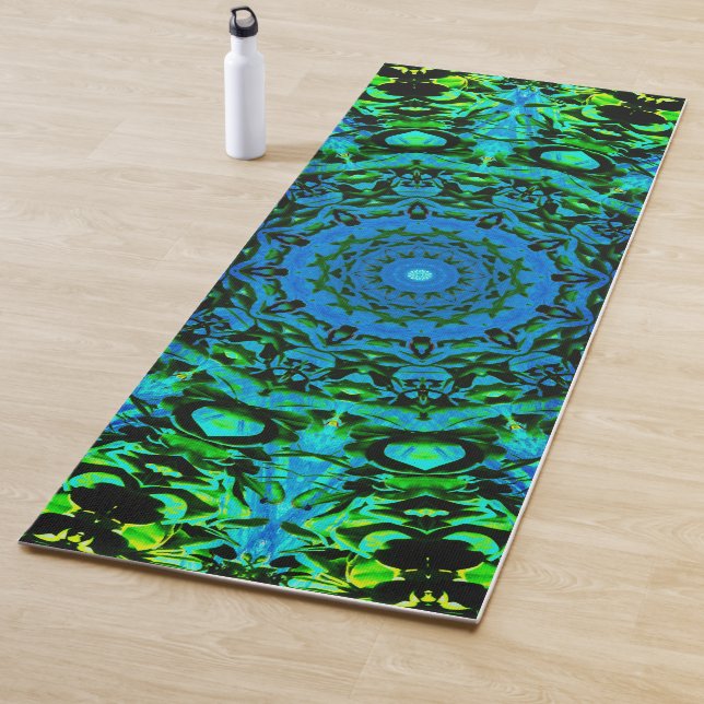 Steigungs-Mandala Yogamatte (Beispiel)