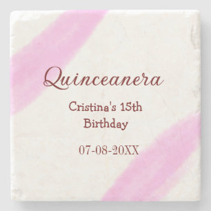 Stein Achterbahn Steinuntersetzer