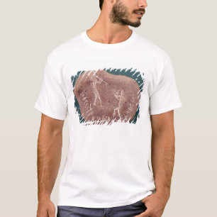 Stein eingeschrieben mit einem Tänzer T-Shirt