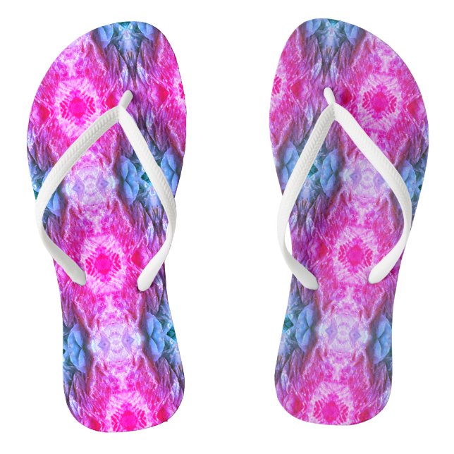 Stein | Kachel-Muster | Flip Flops (Fußbett)