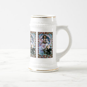 Stein: Mucha - Slavia - Sezession Bierglas