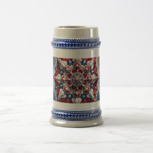 Stein Mug avec design de couleurs norvégiennes