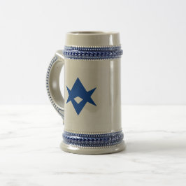 Stein Mug with Flag of Toyota City, Japan