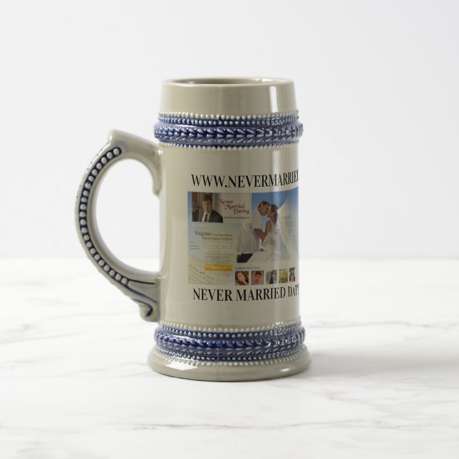 Stein Niemals Verheiratete Verabredet Tasse (Links)