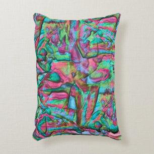 Stein oder geruchelt mit sanft seidigen Farbtönen Dekokissen