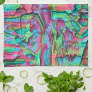 Stein oder geruchelt mit sanft seidigen Farbtönen Geschirrtuch