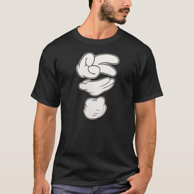 Stein, Papier, Schere Männer-T - Shirt (Vorderseite)
