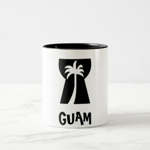 Stein-TASSE Guams Latte Zweifarbige Tasse