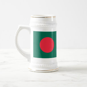 Stein Tasse mit Flagge Bangladeschs