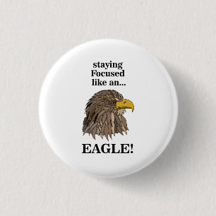 Steinadlerkopf Button