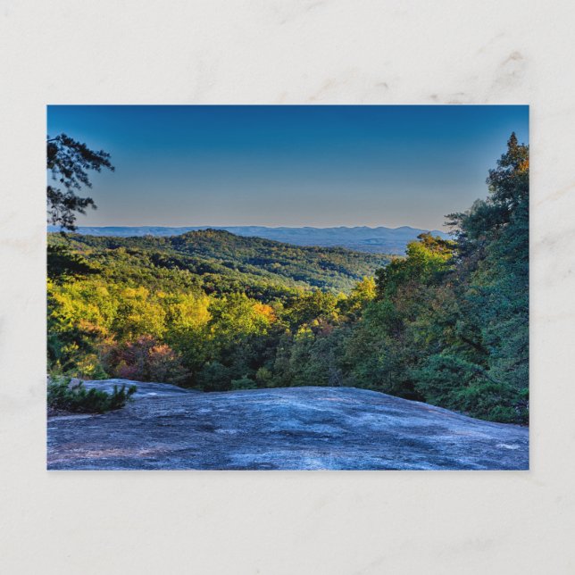 Steinberg Nord Carolina Naturlandschaften Postkarte (Vorderseite)