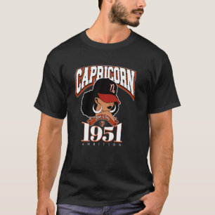 Steinbock 1951 Queen Sternzeichen Eigenschaften Af T-Shirt
