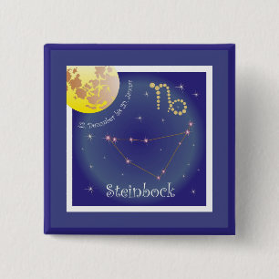 Steinbock 22 Januar Buttons bis 20. Dezember