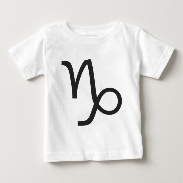 Steinbock Baby T-shirt (Vorderseite)